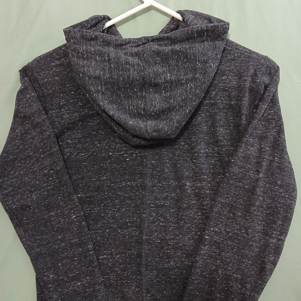 Nike Just Do It Cord Hoodie Unisex Black Lightweight Casual Pullover Small NWOT - Picture 9 of 12